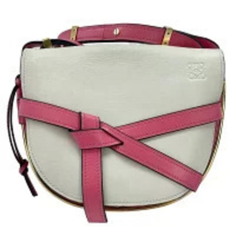 Loewe Gate Bag Shoulder White